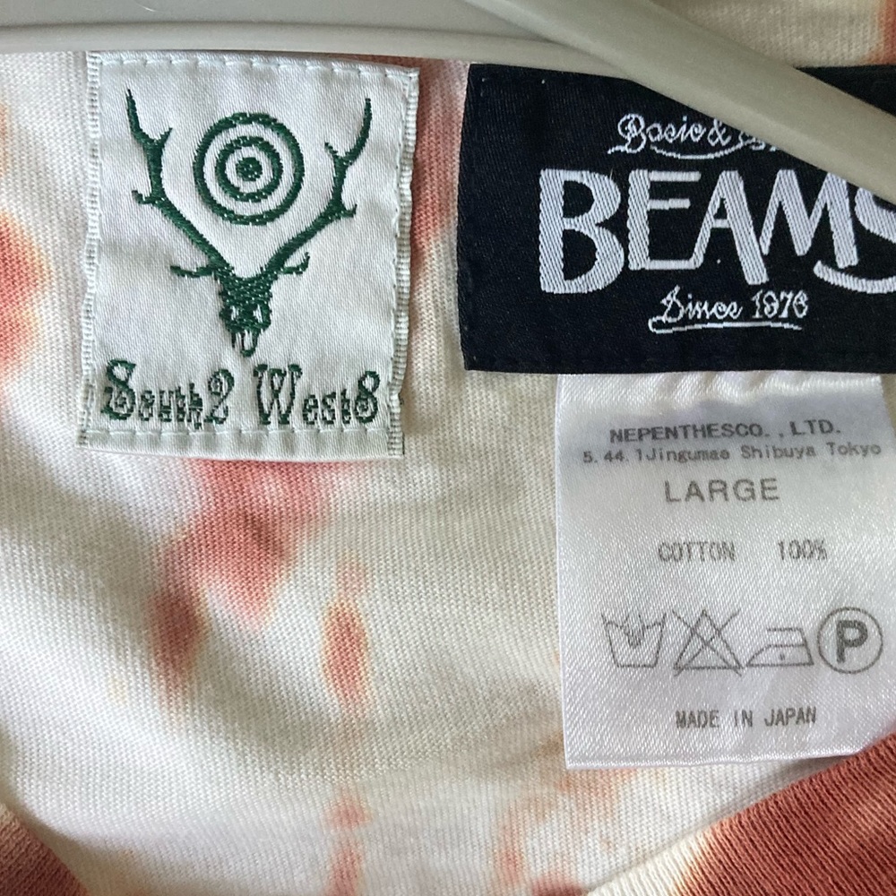 Beams X South 2 West 8 Tie Dye Tee - image 4